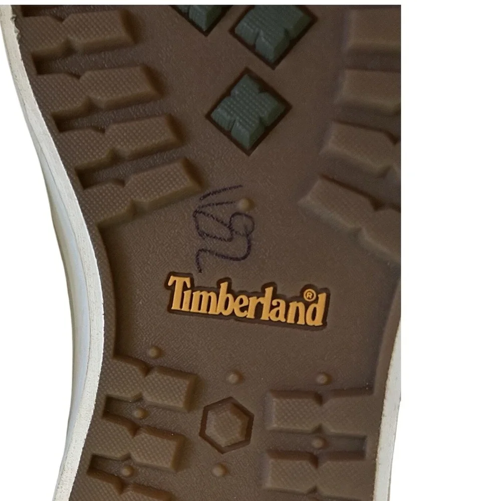 Timberland‎ Cotton Gray Canvas Boat Shoe Men US 8.5M